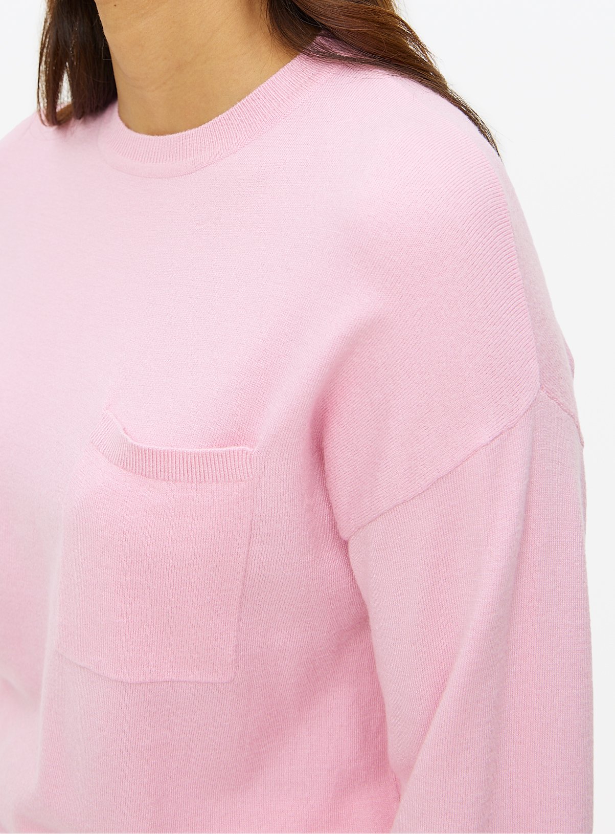 Pink Soft Touch Pocket Jumper 16 - Image 3 thumbnail